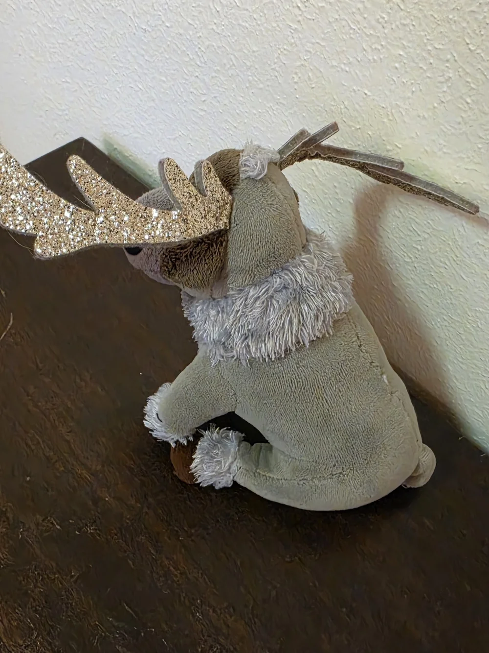 Disney Frozen Anna Plush Doll with Sven Reindeer Ty Plush